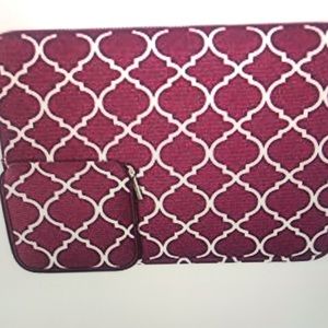 12" retina Macbook sleeve with charger case